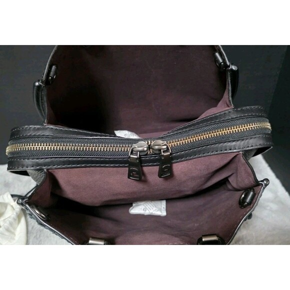 Coach 1941 Rogue Sequins 35613 Black / Multi Leather Handbag  NWT - Picture 6 of 11